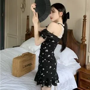 korean | Dresses | Korean Fashion Off Shoulder Lace And